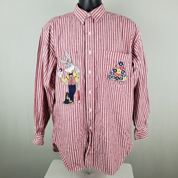 ACME Other - ACME Clothing Bugs Bunny Billard Stripe Shirt